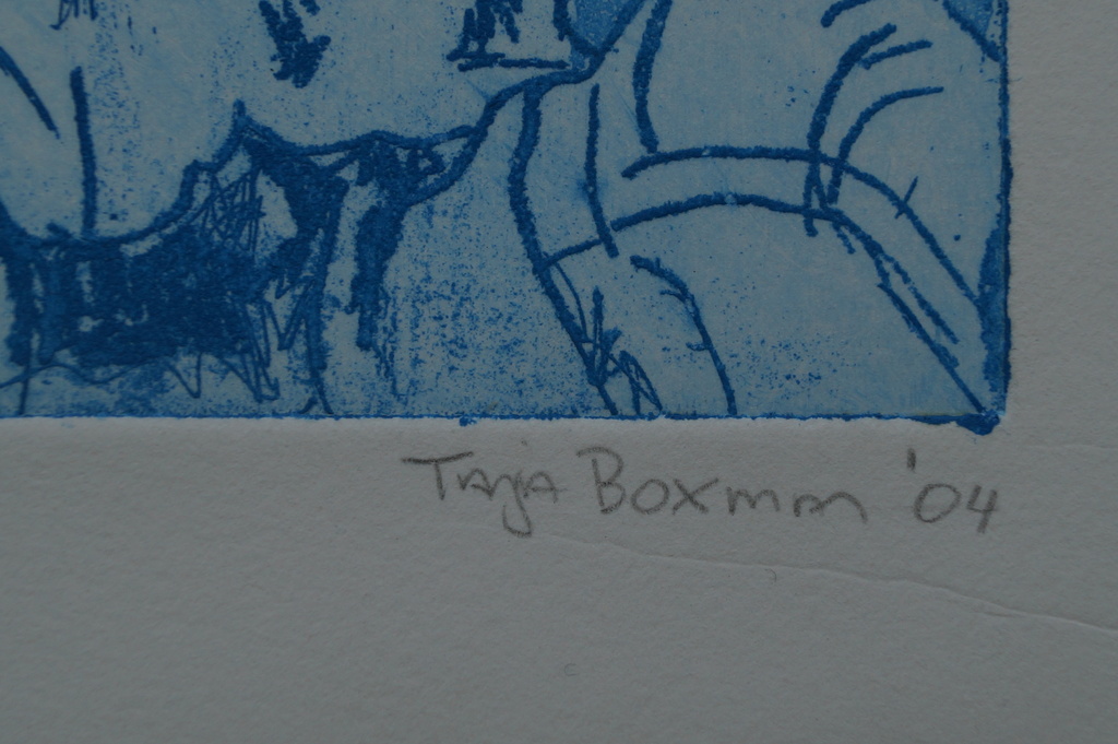 Tanja Boxman - gesigneerde ets - 2004 kopen? Bied vanaf 1!