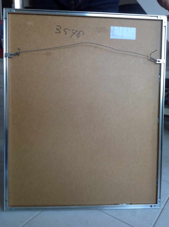 Luc de Weert: zeefdruk , z.t. Groot werk 80 x 65 cm kopen? Bied vanaf 60!