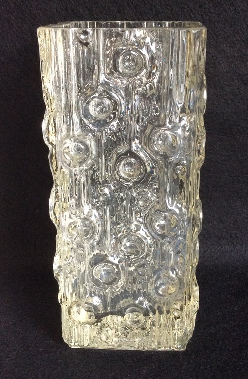 Ongespecificeerd - Frankrijk? Blok vaas met reliëf kopen? Bied vanaf 1!