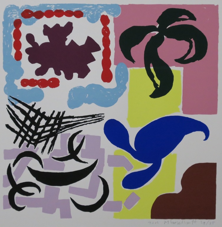 Marianne Haselhoff: Zeefdruk, Zonder titel (v)  kopen? Bied vanaf 1!