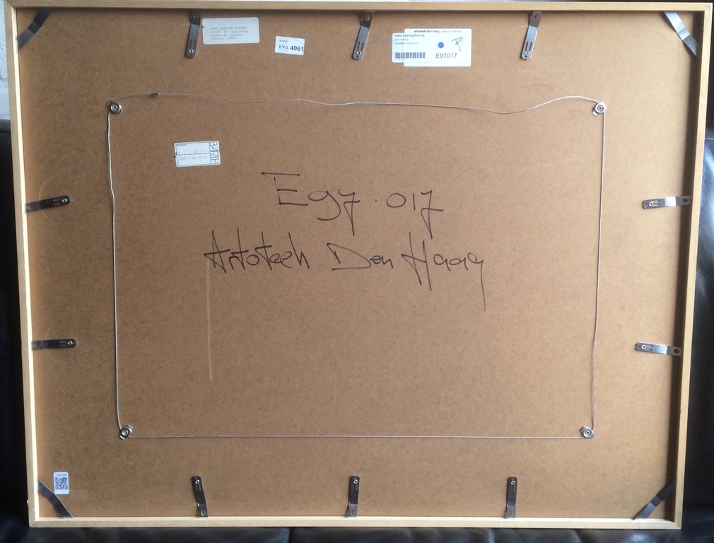 Hans Ebeling Koning - De inrichting (gouache, groot) kopen? Bied vanaf 90!