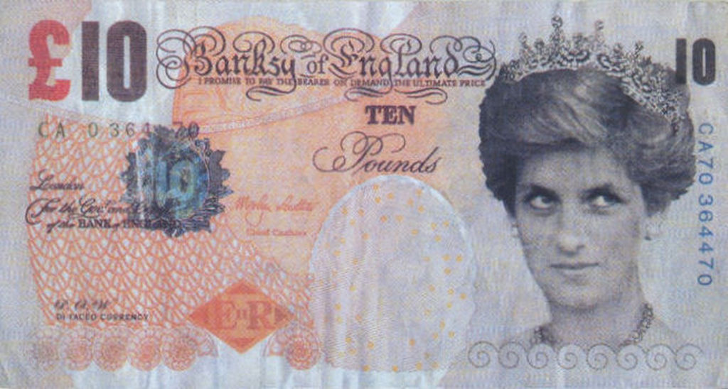 Di faced tenner-lithografie van Engels 10£ biljet-multiple-2004 kopen? Bied vanaf 125!