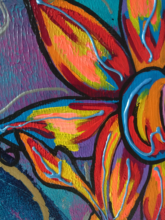 Flower of Peace   50/50 cm  Zippora Meijer kopen? Bied vanaf 10!