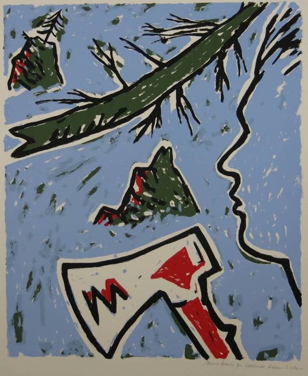 Anne Semler: Zeefdruk, Vallende Boom kopen? Bied vanaf 35!