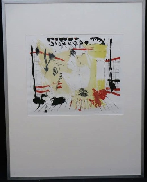 Theo Elfrink: Litho, Grosage - Ingelijst kopen? Bied vanaf 20!