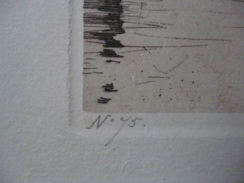 Willem Witsen - ets - De Grote Kerk, Dordrecht kopen? Bied vanaf 90!