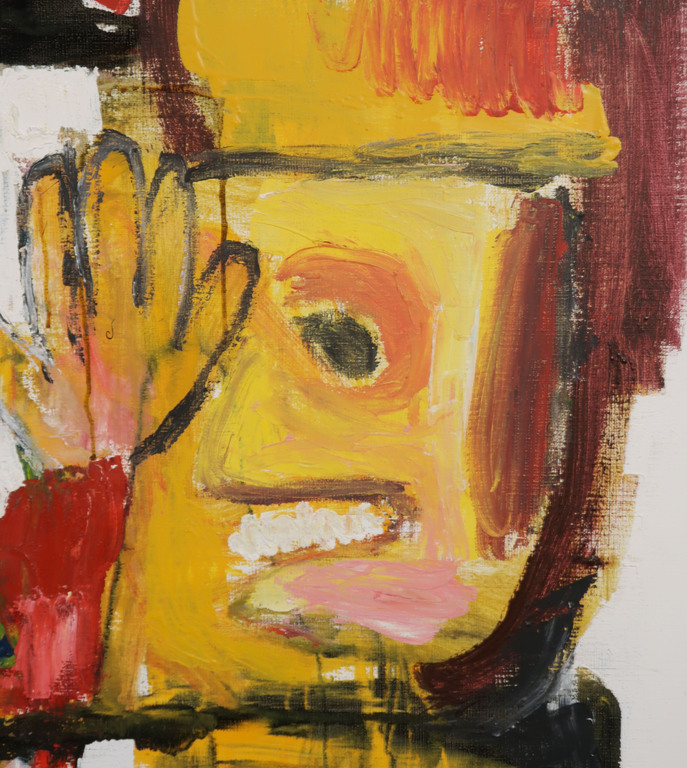 Martin van Wordragen: Olieverf op doek, Trein-conflikt - Ingelijst (Groot) kopen? Bied vanaf 750!