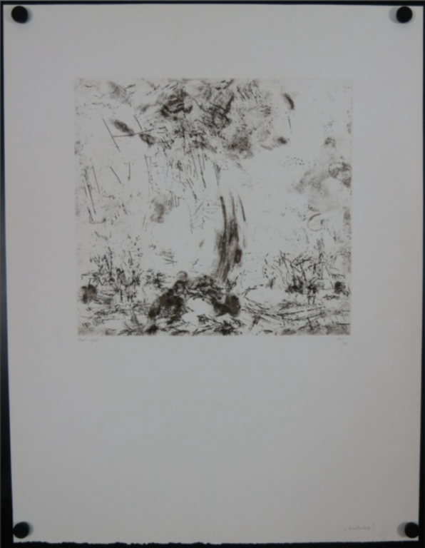 Wilfred Voet: Ets, Landschap kopen? Bied vanaf 1!