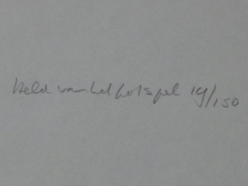 William 'Dirkje' Kuik, Held van het Potspel, Litho kopen? Bied vanaf 1!