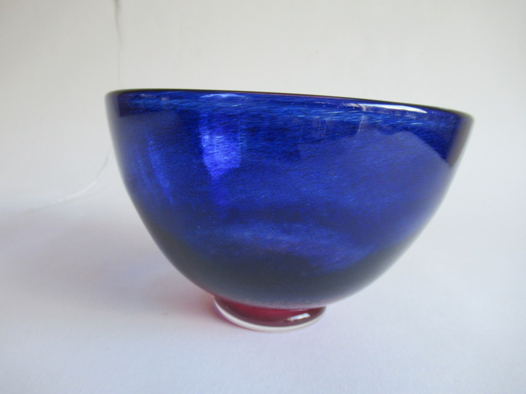 Annette Krahner handgemaakte glazen schaal kopen? Bied vanaf 1!