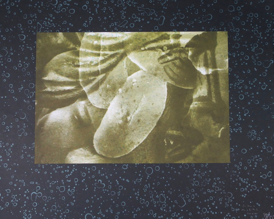 Lot met 5 zeefdrukken van Titus Nolte: Zonder titel (groen) kopen? Bied vanaf 1!