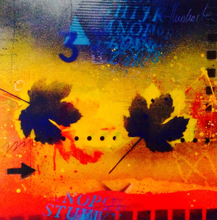 Theo koster , gemengde techniek , blue monday verkocht voor € 71!