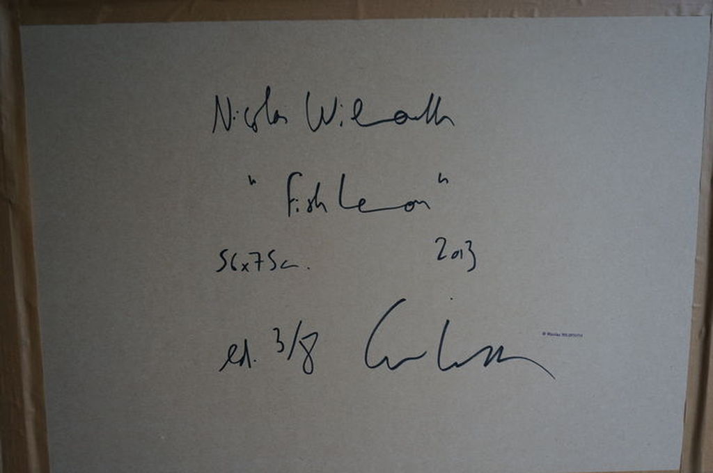 Nicolas Wilmouth, Poisson et citron, kleuren foto kopen? Bied vanaf 2500!