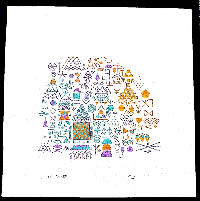 Yves Galgons - 3x gesgneerde litho - 1982 kopen? Bied vanaf 1!