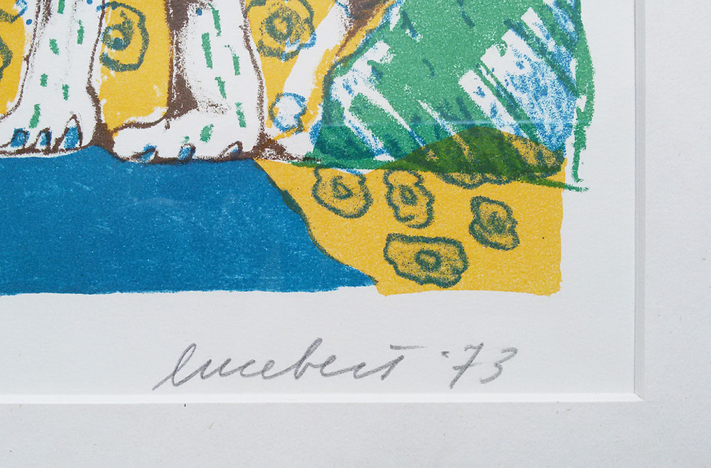 Lucebert - Man en zijn hond, litho (ingelijst) kopen? Bied vanaf 165!