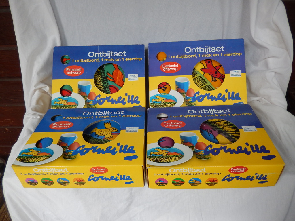 Corneille - 4 ontbijtsets kopen? Bied vanaf 80!