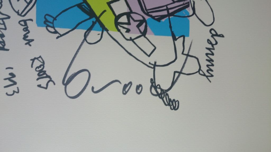 Originele zeefdruk van Herman Brood - Biggles Buck kopen? Bied vanaf 125!