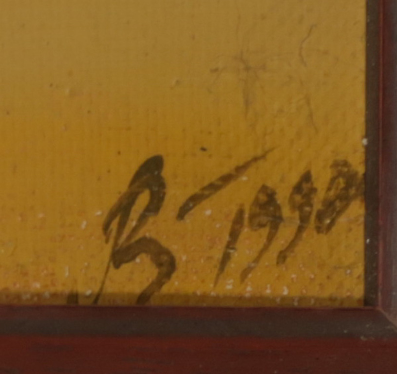 Onbekende kunstenaar: Acryl op doek, Stilleven - Ingelijst kopen? Bied vanaf 100!