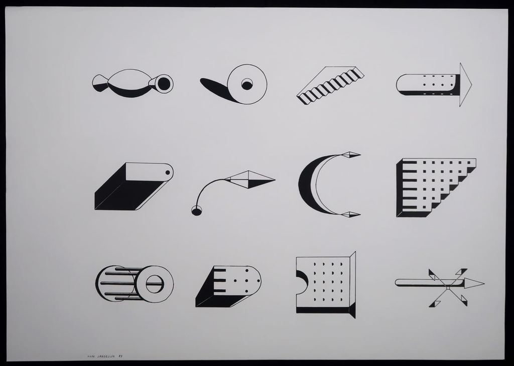 Han Janselijn: Zeefdruk, Zonder titel kopen? Bied vanaf 1!