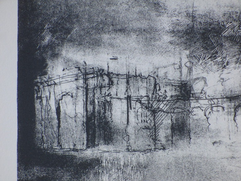 William 'Dirkje' Kuik, Het stenen huis in brand, Litho kopen? Bied vanaf 40!