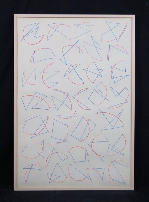 Betty Muller: Tekening, Z.T. - Ingelijst (Groot) kopen? Bied vanaf 50!