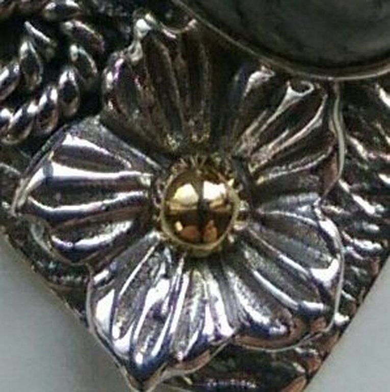 Zilveren design hanger met orthoceras  kopen? Bied vanaf 11!