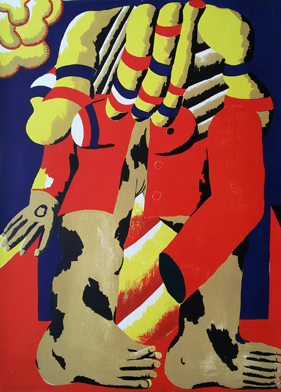 Horst Antes - Amsterdammer, litho kopen? Bied vanaf 150!