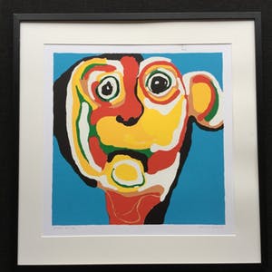 Menno Baars - Menno Baars ( 1967 ) "Pierre " - Hand gesigneerde zeefdruk op papier kopen? Bied vanaf 25!