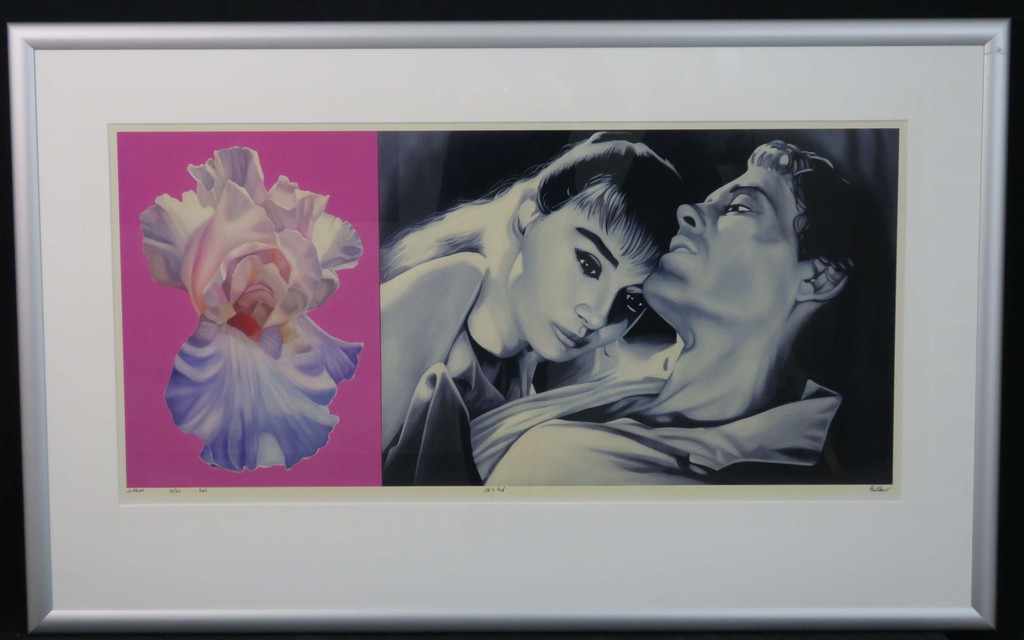 Jan Bollaert: Lambdaprint, Oh-3 Pink - Ingelijst verkocht voor € 40!