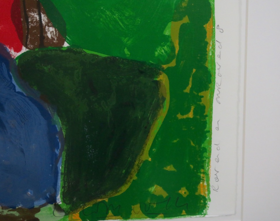 Cees Dolk: Zeefdruk, Roerend en onroerend - Ingelijst (Groot) kopen? Bied vanaf 35!