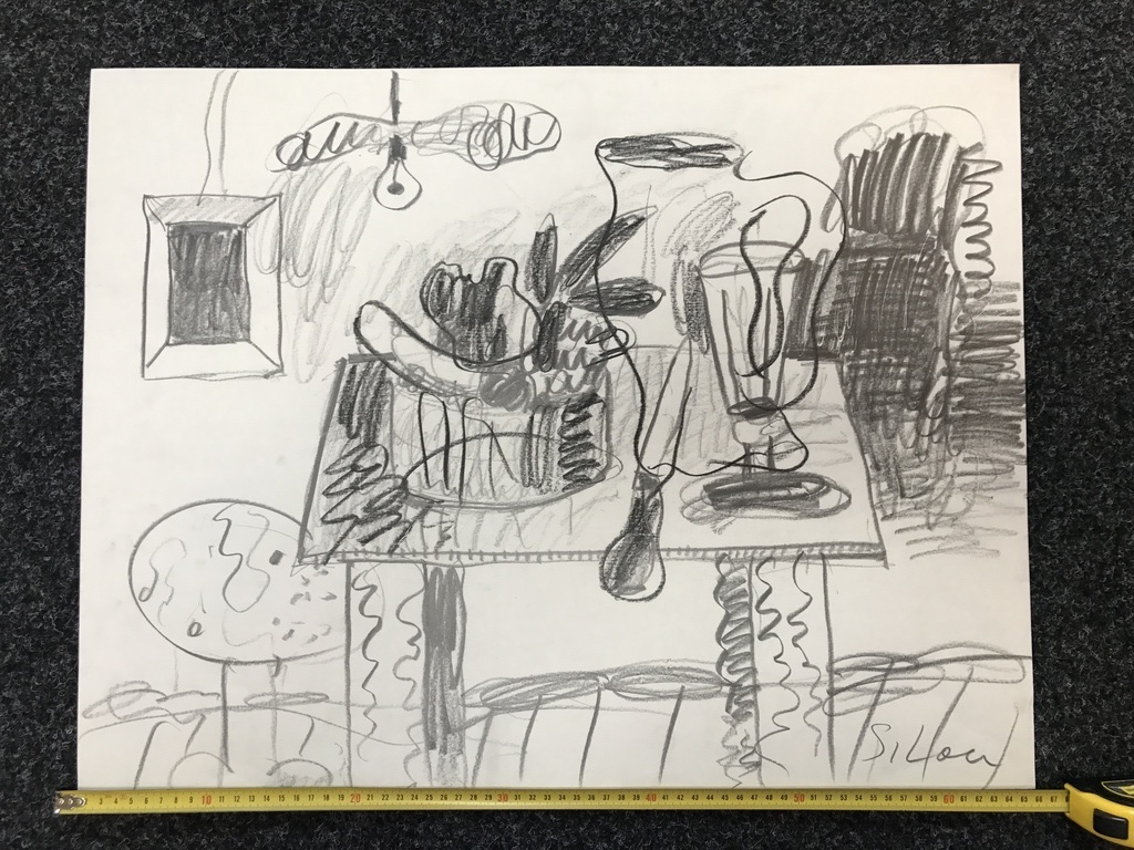 2 x Anton Martineau ( CoBrA ) Prachtige tekeningen Voorstudie kopen? Bied vanaf 1!