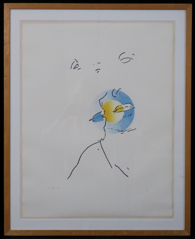 Jaap Hillenius: Litho, Z.T. (3 kl) - Ingelijst kopen? Bied vanaf 1!