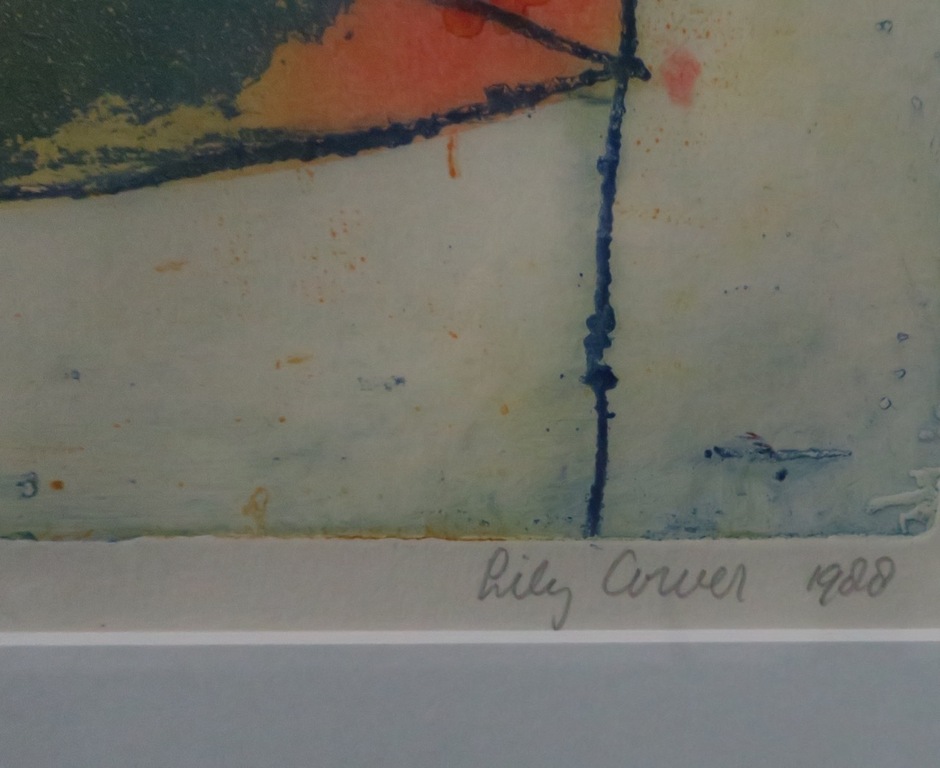 Lily Corver: Ets en aquatint, Zonder titel - Ingelijst kopen? Bied vanaf 1!