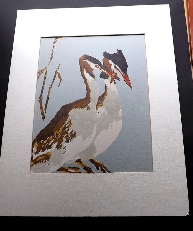 Andre Anne Tigchelaar - Linosnede -1976 kopen? Bied vanaf 1!