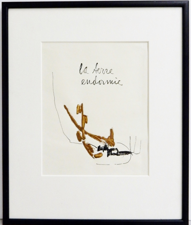 Jan Montyn (1924-2015) - La terre endormie - Gemengde techniek kopen? Bied vanaf 290!