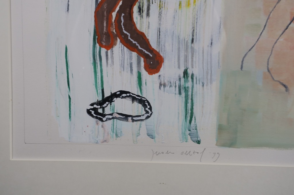 Jeroen Olthof: Gouache, Uit de serie: Fin de Siecle - Ingelijst kopen? Bied vanaf 50!