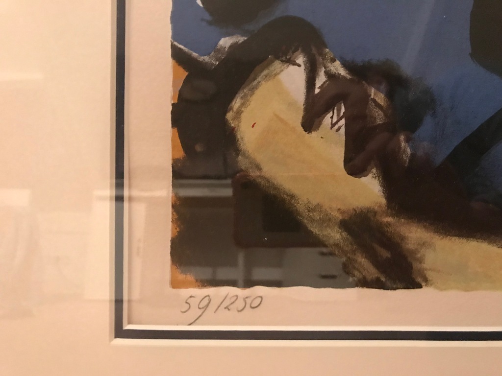 Herman Brood. Zeefdruk 'King Jammy's Recording studio'. kopen? Bied vanaf 249!