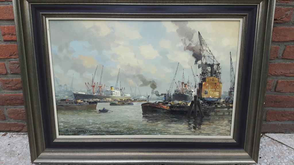 Havengezicht, Marinus de Jongere kopen? Bied vanaf 1750!