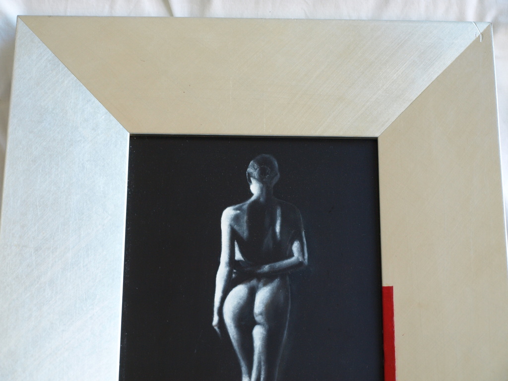 Henny Mus-Pater : Acrylverf op paneel – Naakte vrouw – ingelijst  kopen? Bied vanaf 1!