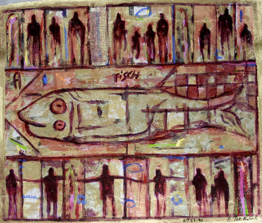 Eric Toebosch: Kleur zeefdruk, verkocht voor € 47!