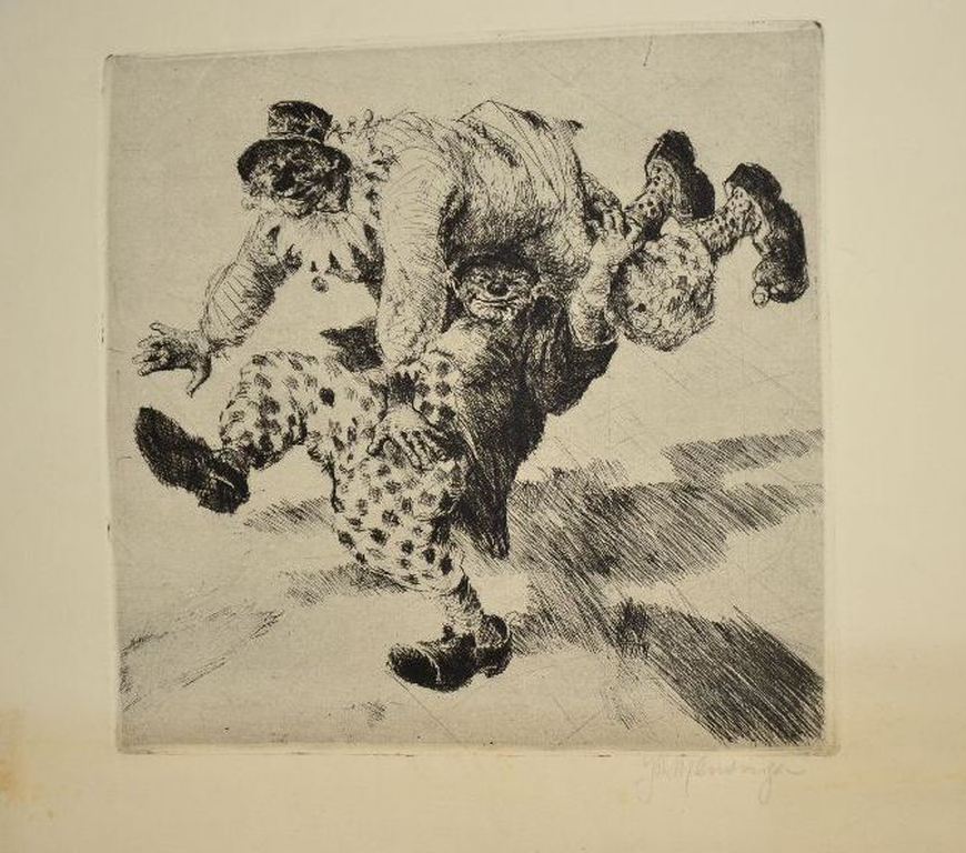 Mensinga: Ets Twee Clowns verkocht voor € 40!