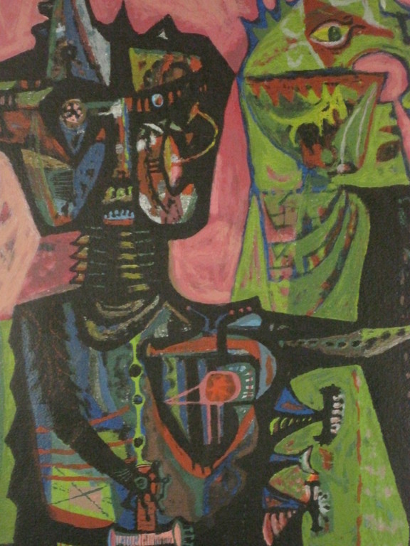 Shinkichi Tajiri 1923-2009 Litho nr 28 van 200 "st Joris en de draak" ZELDZAAM! kopen? Bied vanaf 1!