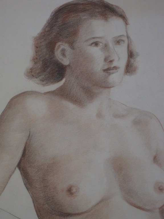 Frits Schiller 1886-1971 - "vrouwelijk naakt" roodkrijttekening 1930 gesigneerd kopen? Bied vanaf 1!