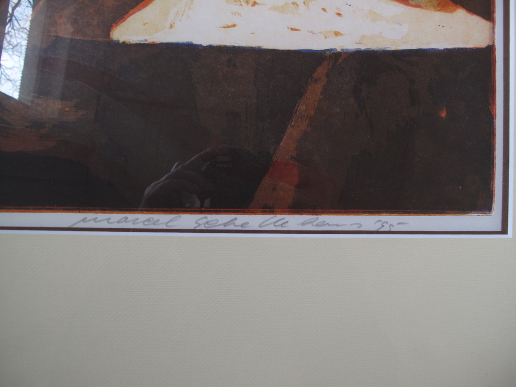 Marcel Schellekens, Zonder titel'95, ets 35/65  kopen? Bied vanaf 165!
