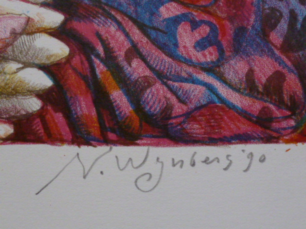 Nicolaas Wijnberg - kleurenlitho - Hommage à Breitner kopen? Bied vanaf 100!