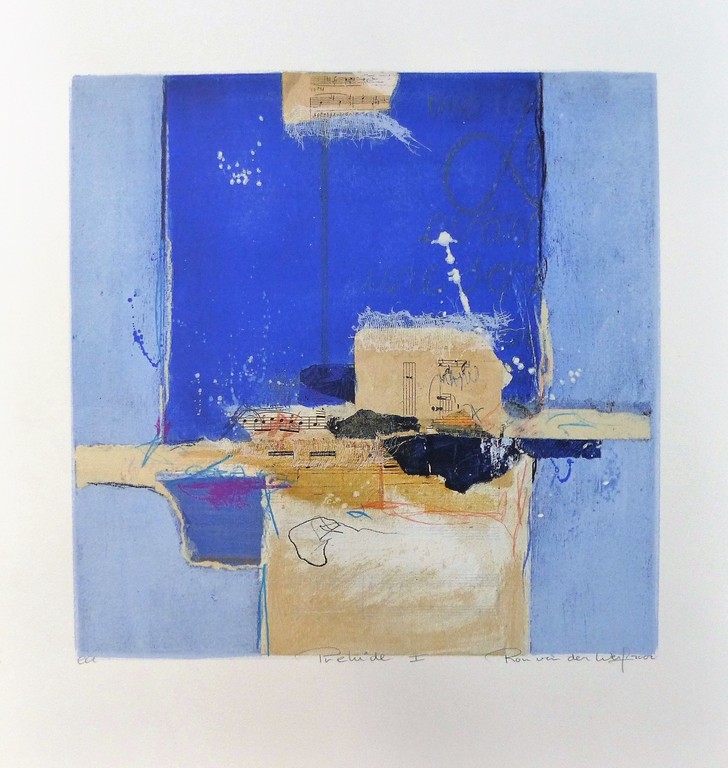 Ron v/d Werf,zeefdruk op papier met zwelinkt,prelude 1 kopen? Bied vanaf 25!