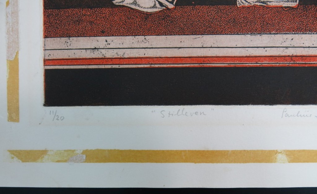 Pauline Braat: Ets en Aquatint, Stilleven kopen? Bied vanaf 1!