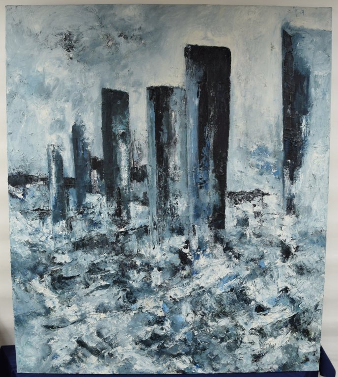 Constantijn Molenkamp - Olieverf op doek - Zeeschap kopen? Bied vanaf 500!