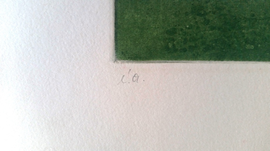 Josef Werner Das Gefährt -gesigneerde zeefdruk - épreuve d'artiste  kopen? Bied vanaf 200!