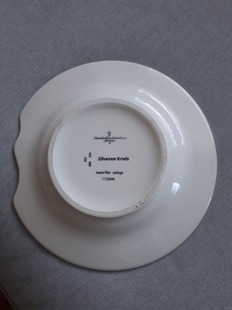 Herman Brood, Keramisch Bord 'Vliegtuig', gesigneerd, 280/500, Zilveren Kruis kopen? Bied vanaf 50!